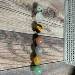 Mini crystal mushrooms 7pcs set